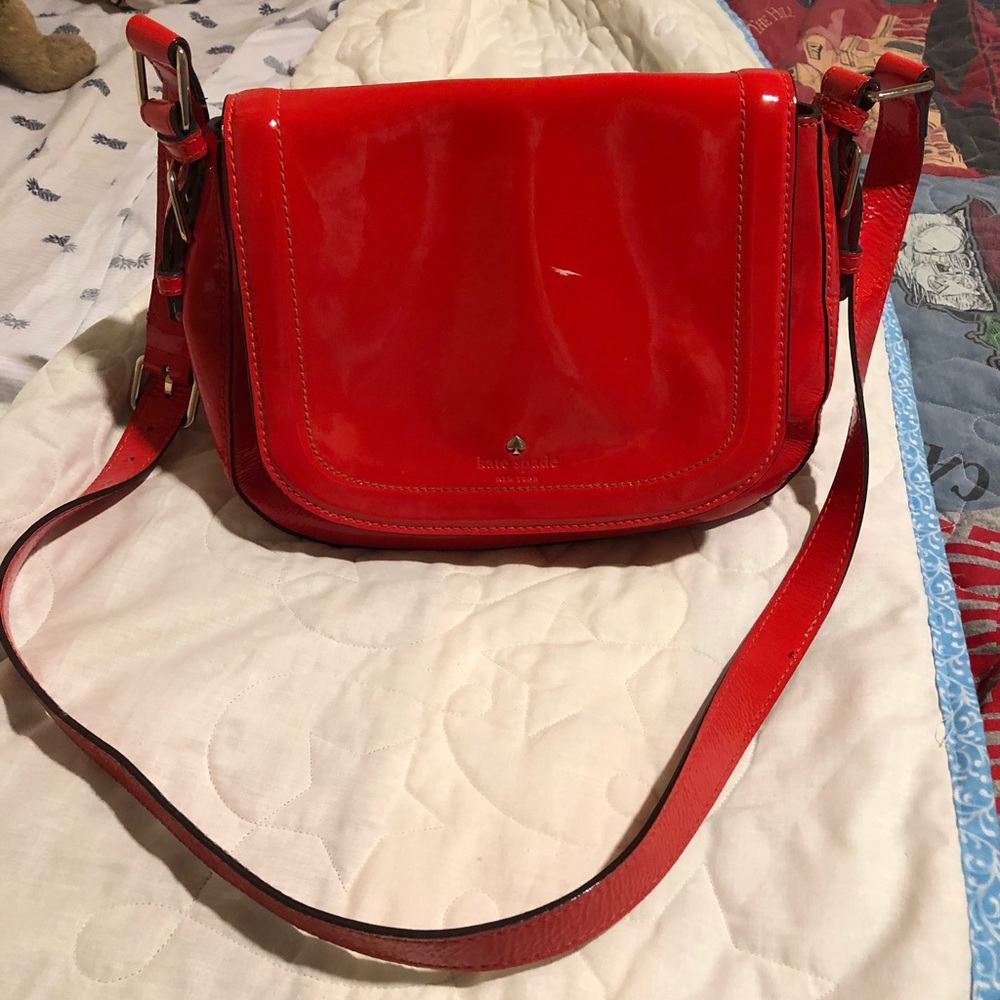 Red Kate Spade Crossbody